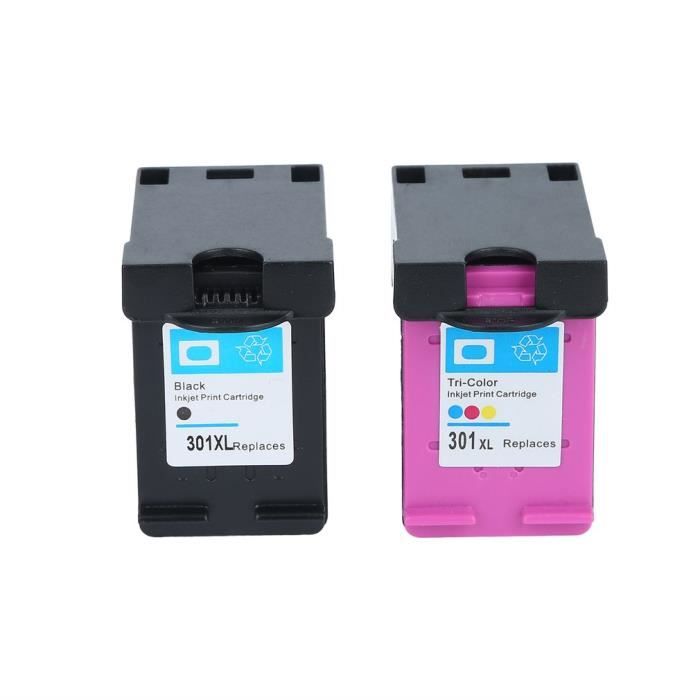 Pack 2 Cartouches Compatibles Hp 301 Xl Deskjet 2050 1 Noire Et 1 Couleurs Prix Pas Cher Cdiscount