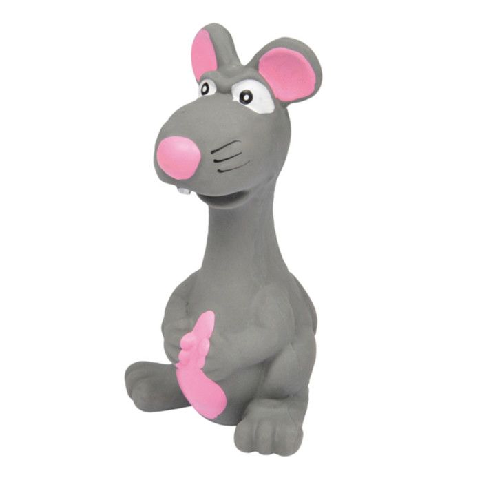 Jouet Pour Chien "souris" 14cm Gris - Paris Prix