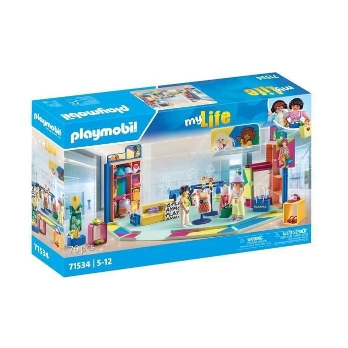 PLAYMOBIL 71534 Boutique de vetements My Life Le shopping 76 pieces Des 4 ans