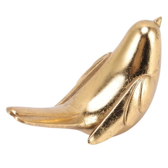Pendentif Vintage Oiseau Plongeant - Style Tolède - Monture Dorée Texturée - Occasion