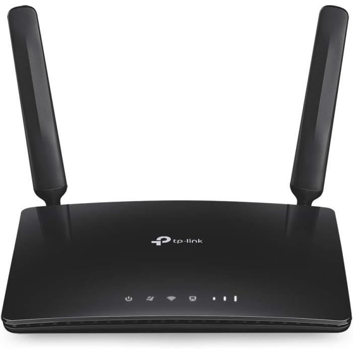 TP-Link Archer MR202 Box 4G, Routeur 4G LTE 150Mbps WiFi AC 750Mbps, 2 x SMA pour antenne Externe, 4 Ports Ethernet, antennes Amovibles, Modem Carte SIM pour Tout opérateur