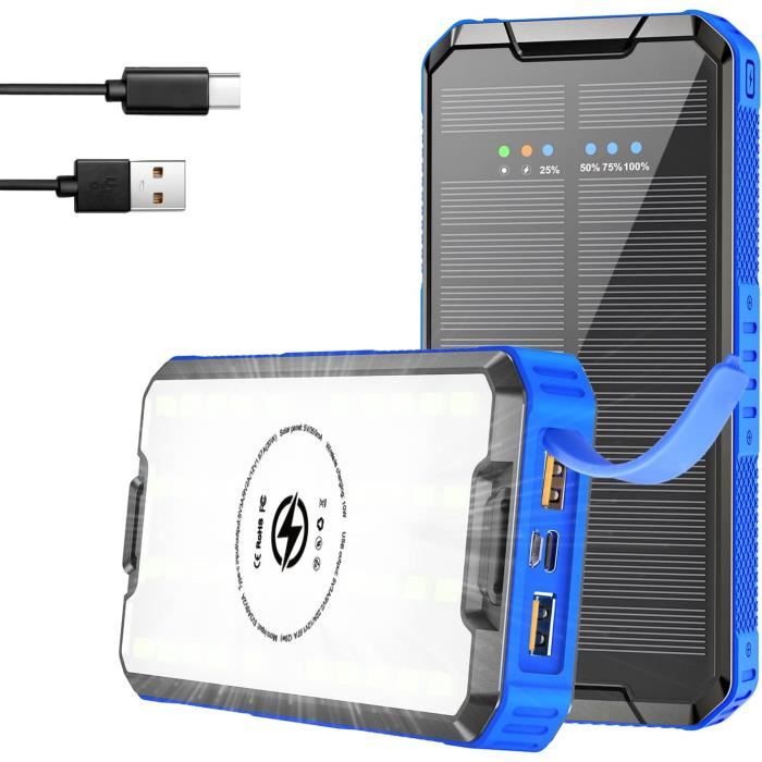 Kit de panneau solaire flexible de 20 W, chargeur de batterie solaire monocristallin pliable, kit de module de panneaux solaires portables pour