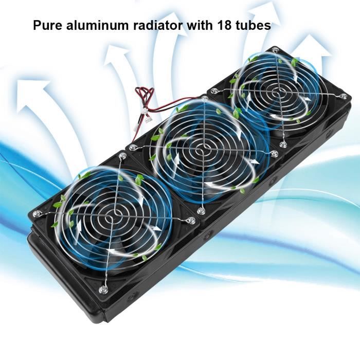 Ventilateur De Refroidissement Radiateur 6 Pouces Thermoélectrique Pour Quad Dirt Bike ATV 150cc 200cc - Circulation D'Air Puissante