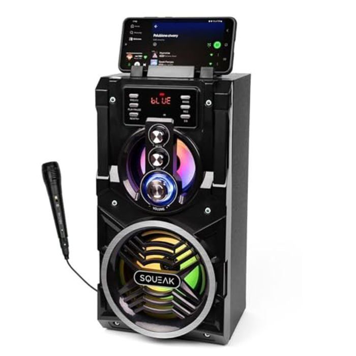 Enceinte Bluetooth - Beatboxer - SQ1000 - Karaoke - Sans fil - Bluetooth 5.1