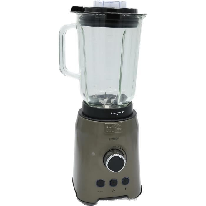 Mixeur Plongeant Black & Decker PowerPro 200W - 5 Vitesses, Occasion En Bon état (open Box), Testé