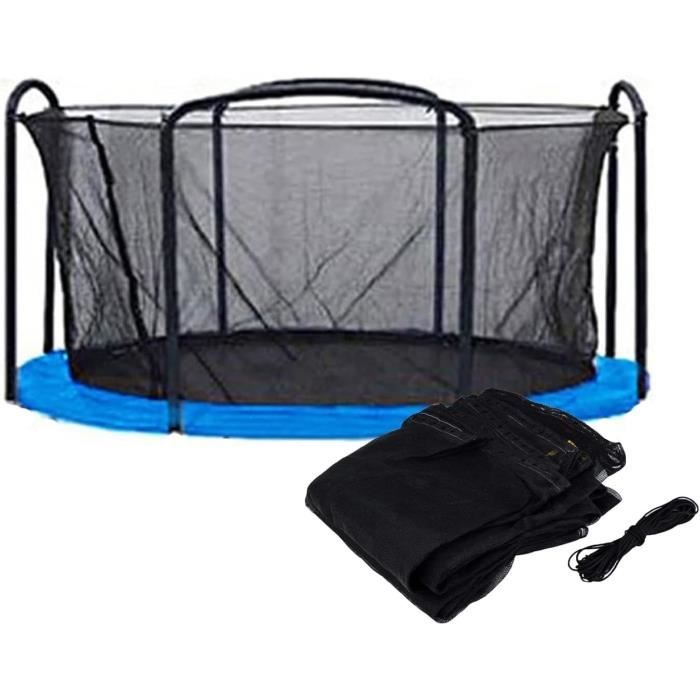 Trampoline Jardin 183 cm Premium 6FT avec Filet Sécurité Renforcé et Échelle – Ultra Résistant UV Acier Galvanisé Enfants & Adultes