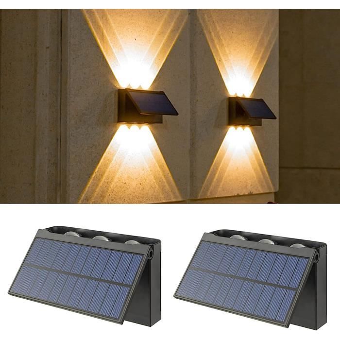 Éclairage Extérieur Solaire Puissant, Projecteurs Solaires Extérieur