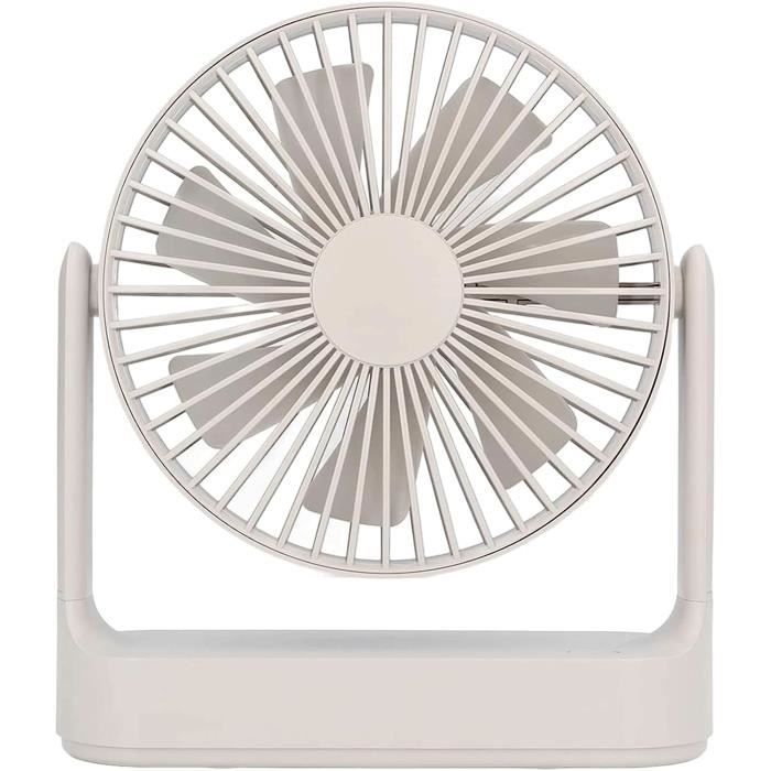 ELYCO PLACE Ventilateur de table silencieux, ventilateur silencieux pour dormir, ventilateur de