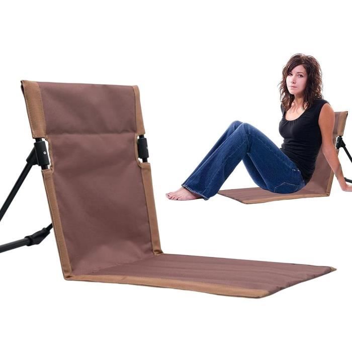 Tabouret Pliant Portable De Camping Rliocvhe - Léger (0,5kg), Supporte 120kg, Avec Sac - Pour Pêche, Plage, Randonnée, événements