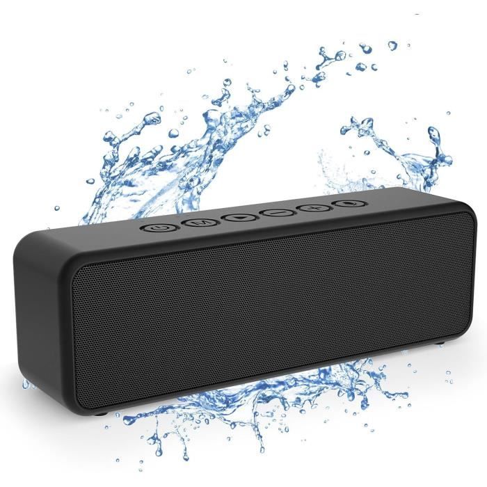 Enceinte Portable Bluetooth - 30W Enceinte Puissante Avec Étanche Ipx7, Enceinte Sans Fil Et