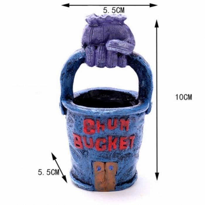 Comparer les prix de Décoration d'aquarium - SpongeBob SquarePants - Ornement en résine - Décoration flottante