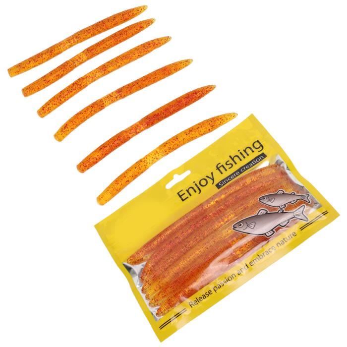 Appâts Souples Zoom U-Tale 6 3/4 Pouces – 20 Par Paquet – Coloris Chartreuse Pumpkin