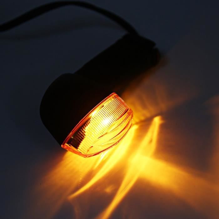 Intermitentes De Moto Aramox Para YZF R1/R6/FZ1/FZ6 - Luz Ámbar Brillante, 12V, Fácil Instalación