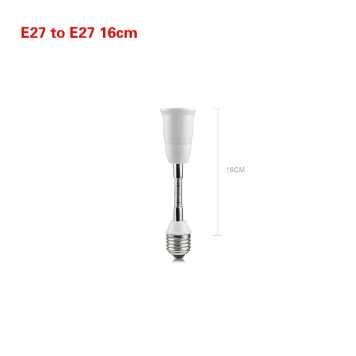 DODUOS Lot De 4 Douilles E27 Blanches - Support Pour Ampoules LED à Visser Pour Couloirs, Escaliers Ou Garage
