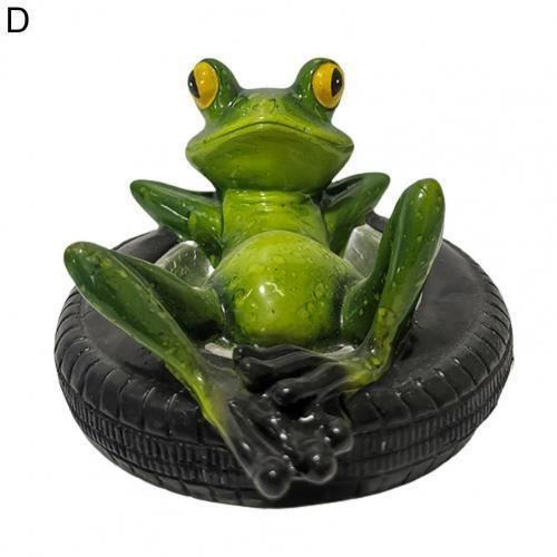 Figurine De Grenouille Flottante En Résine - Décoration Pour étang, Bassin, Jardin | Résistante Aux Intempéries