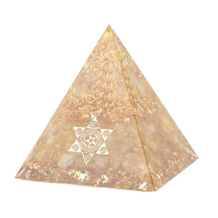 Pyramide de Cristal Kit Pyramide D'orgone en de Tourmaline avec 4 ...