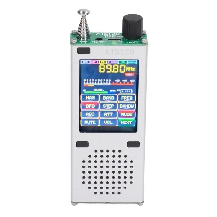 Récepteur Radio Full Band USB - AM/FM/SSB - Antenne BNC - Pour Radioamateur