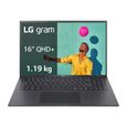 Ordinateur portable LG gram 16Z90P-G.AP78F - Core i7 1165G7 - 16 Go RAM - 1 To SSD - 16 po - Windows 11-1