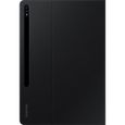 SAMSUNG Book Cover EF-BT970 - Protection à rabat pour tablette - noir - Pour Galaxy Tab S7+-1