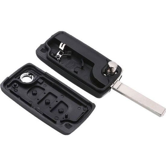 Coque De Remplacement Pour Clé Peugeot 207 308 407 - Boîtier CE0536 3 Boutons - Compatible Citroën - 5