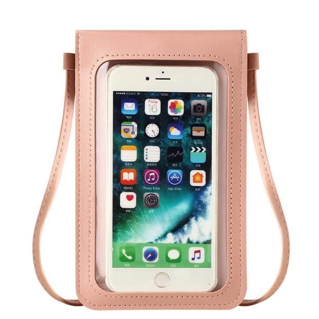 Sacoche Femme Pochette Téléphone Portable Femme - Sac Bandoulière Petit, Crossbody, Pour Shopping, Voyage, Quotidien Sac Bandoulière Téléphone
