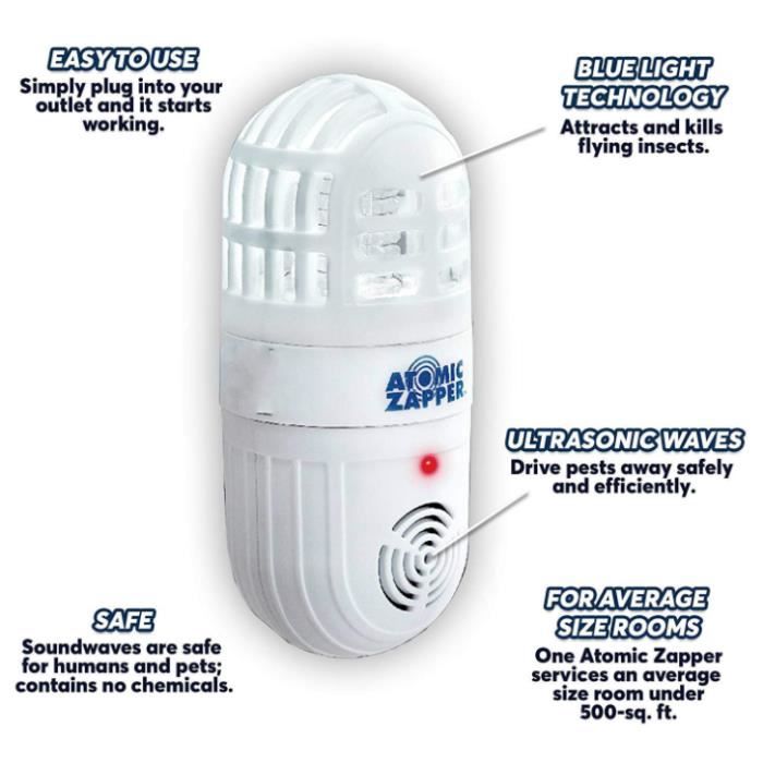 Tue mouche, lampe anti moustique, appareil anti moustique - GLUE 40 