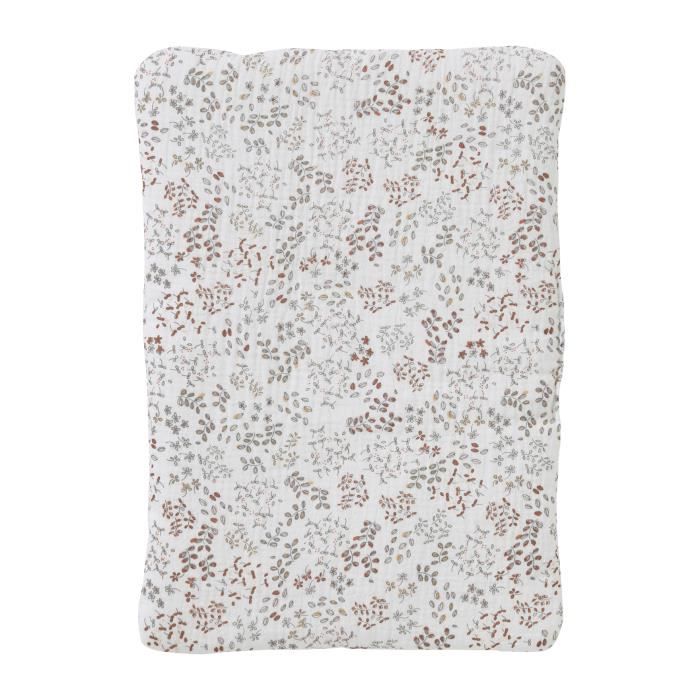 VERTBAUDET Matelas a langer poupon en gaze de coton Flora multicolore TU Cdiscount Puericulture Eveil bebe