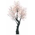 Arbre à LED, cerisier avec 576 fleurs lumineuses blanc chaud - 200 cm-2