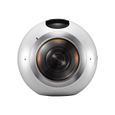 Samsung GALAXY Gear 360 Caméra de poche fixable 4K - 30 pi-s 15.0 MP NFC, Wi-Fi, Bluetooth blanc-SM-C200NZWAITV-2