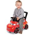 Porteur auto ergonomique Smoby Cars avec coffre à jouets - Fonction Trotteur - Volant Directionnel-2