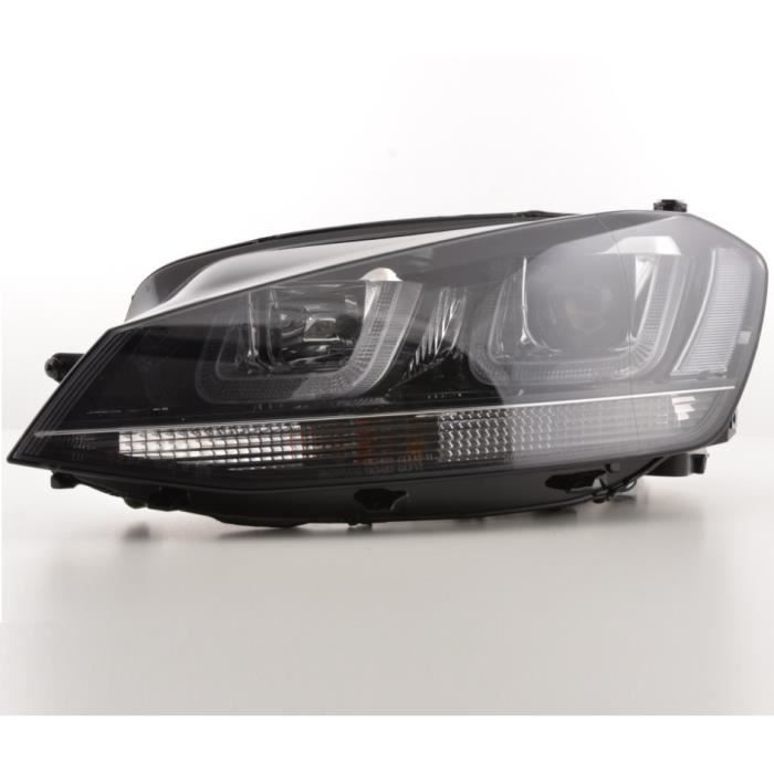 Verres de phares pour VW Golf 7 VII 2013-2017 Transparent - Cdiscount Auto