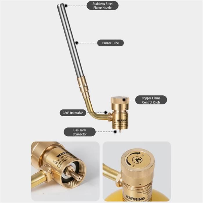 Mini Chalumeau à Gaz Pour Soudage à Haute Température De Matériaux En
