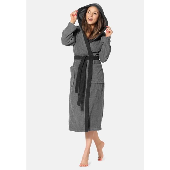 Peignoir femme coton eponge online