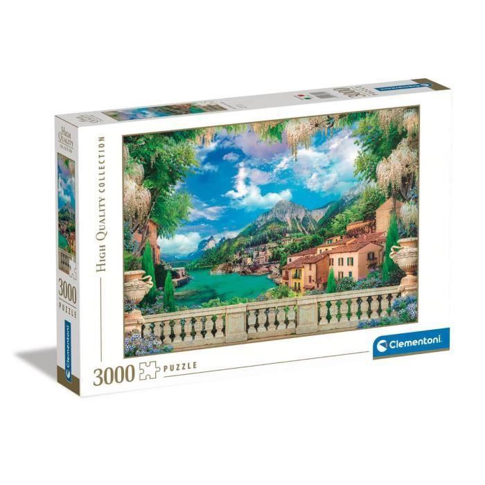 3000 Piece Jigsaw Puzzle - 'Au Bord De La Lavande' Landscape Art By Art Puzzle - View #6