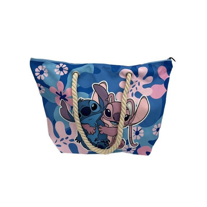 CERDÁ Sac De Plage Stitch Disney - Toile Imprimée Ohana Pour Enfants
