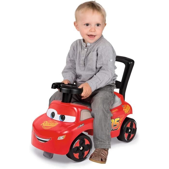 Porteur enfant Smoby Auto avec coffre de rangement - Jardideco