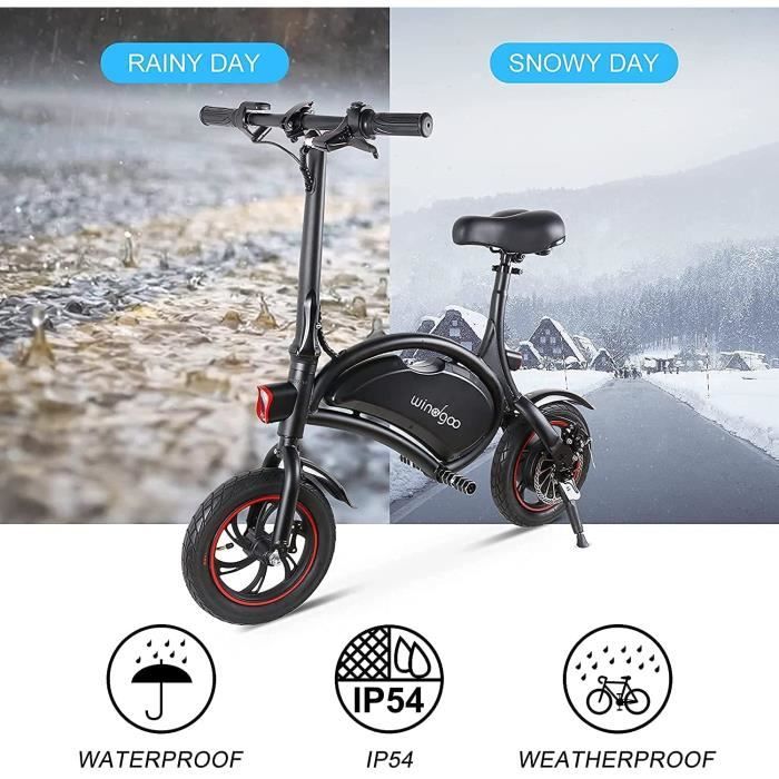 Draisienne lectrique Windgoo B3 Noir Cdiscount Auto