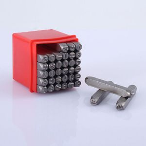 Poinçons Lettres Et Chiffres Gueenky 36 Pièces 4mm - Kit Frappe Métal A-Z