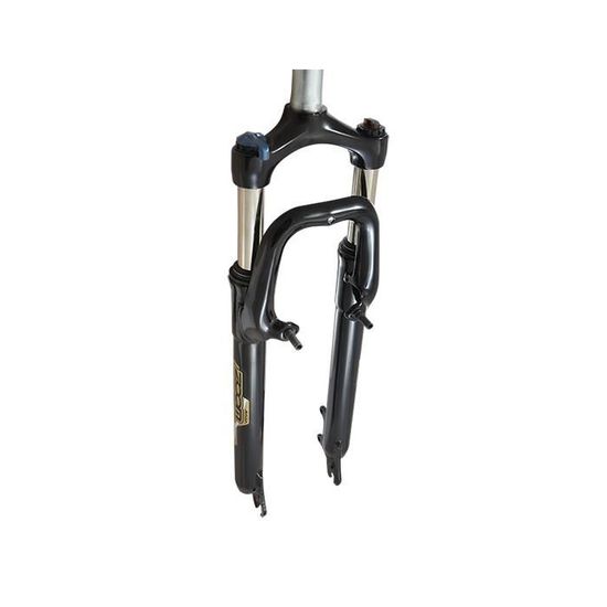 FOURCHE VTT 26 ACIER NOIRE FILETEE 1 V-BRAKE A TASSEAUX