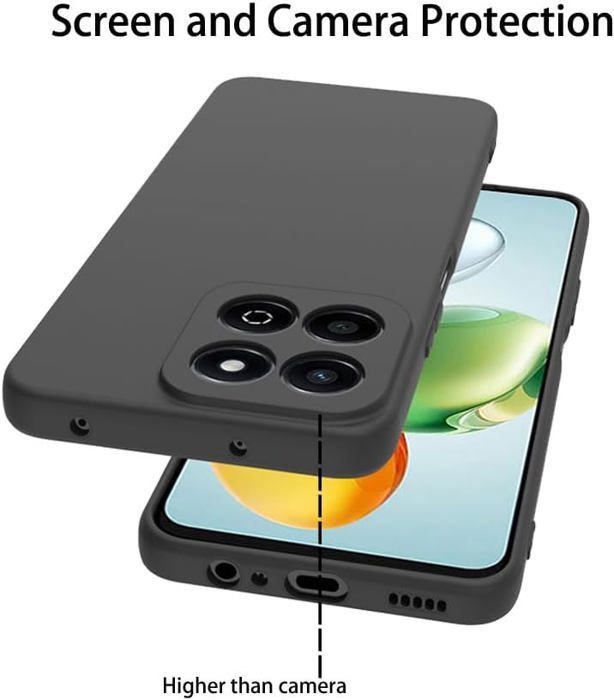 Salanheo Cover per Honor X6b 4G, Antiurto Flip Case Pelle Libro Portafoglio Custodia con Slot per Schede Magnetica Custodia Ali farfalla