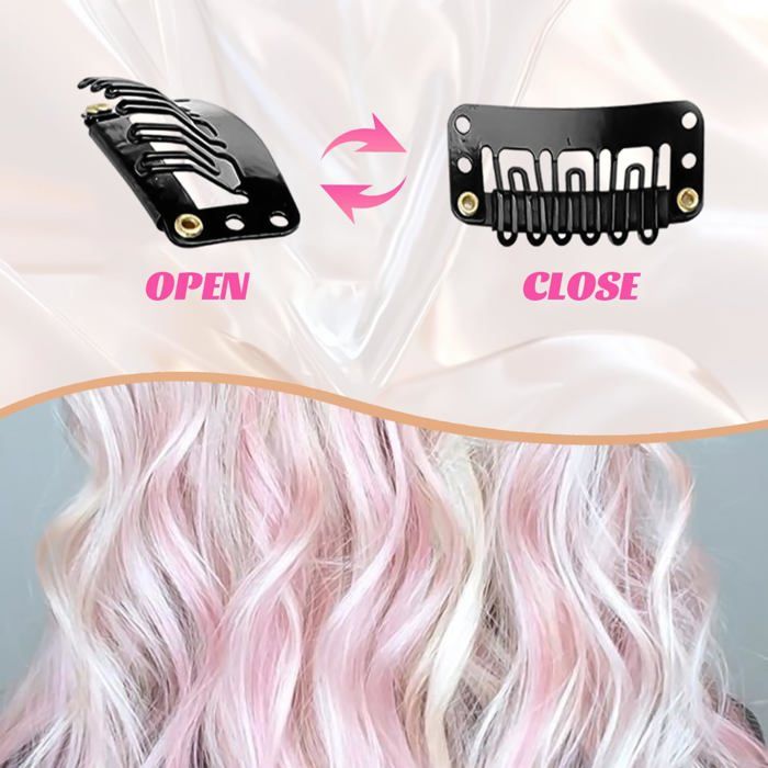 Attache cheveux rose – ED Shopping