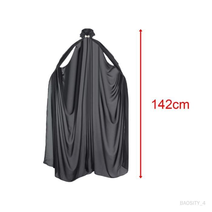Cape mousseline top