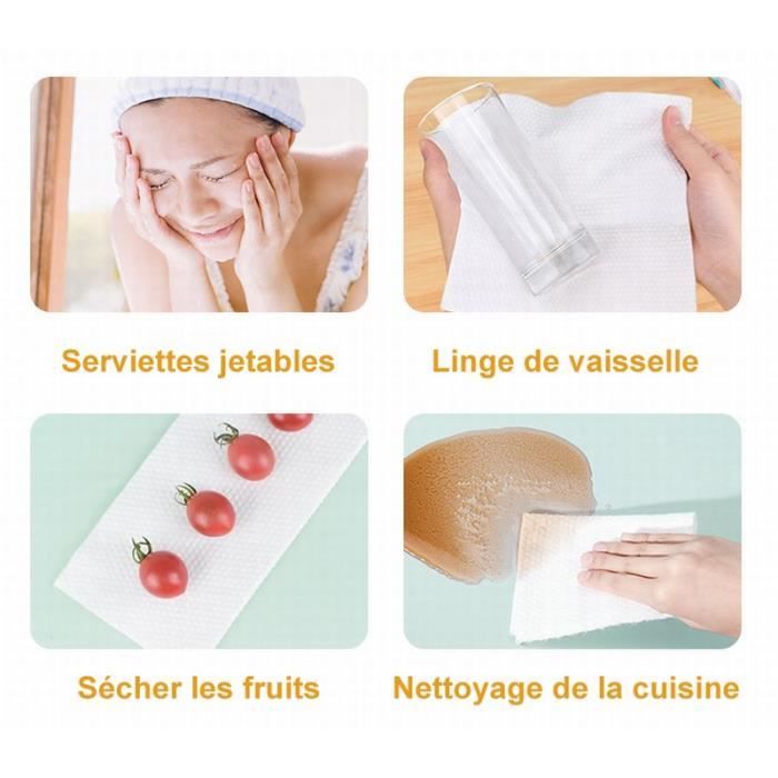 Serviettes Jetables Dentiste Papier - Absorption Maximale | Usage Unique Hygiénique | Pour Cliniques Et Soins