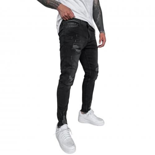 Jean destroy homme outlet noir