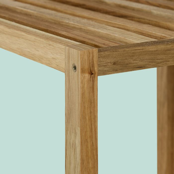 Étagère Bambou 5 Niveaux - 139,5x34,5x33 Cm - Rangement Salle De Bain, Cuisine, Chambre Brun Foncé