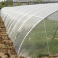 Filet de protection anti-insectes en maille fine pour jardin, serre, plantes, fruits, fleurs, cultures 2x5m-0