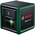 Laser lignes Bosch - Quigo Green - Technologie faisceau vert - Portée 12m-0