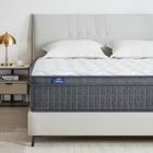 SUILONG Hybride Matelas 160x200 cm,Épaisseur 26 cm,Matelas à Ressorts Ensachés Mémoire de Forme,7 Zones de Confort