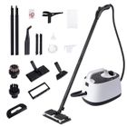 PRUMYA Nettoyeur Vapeur- Balai Vapeur - 2000W - Réservoir 1,8L - Durée 30 min - Température 160°C-dapté aux tapis, sols, vitres et