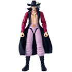 Figurine Anime Heroes articulée - BANDAI - One Piece - Dracule Mihawk Œil de Faucon - 17 cm